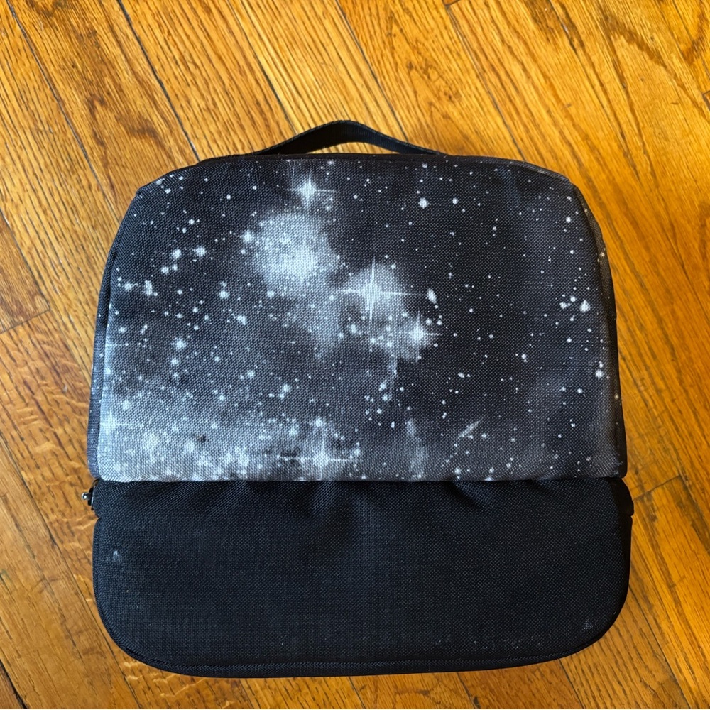 Lands' End Black Starry Men's Bag - Picture 6 of 7